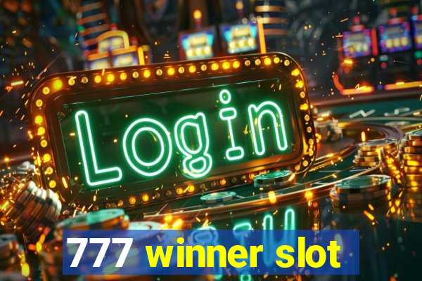 777 winner slot