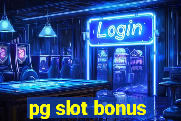 pg slot bonus