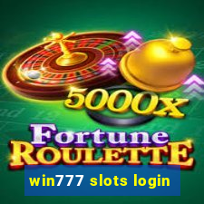 win777 slots login