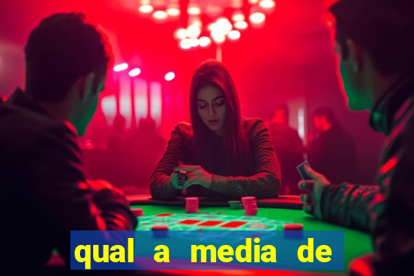 qual a media de escanteio por jogo