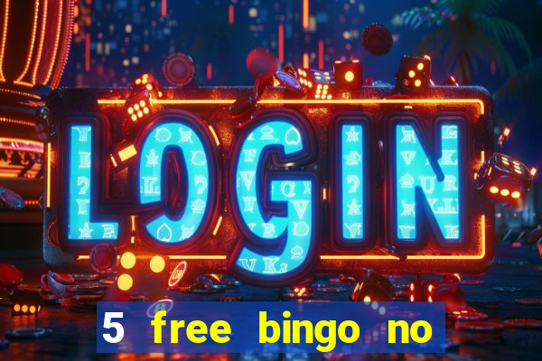 5 free bingo no deposit required