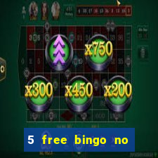 5 free bingo no deposit required