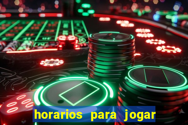 horarios para jogar no fortune dragon