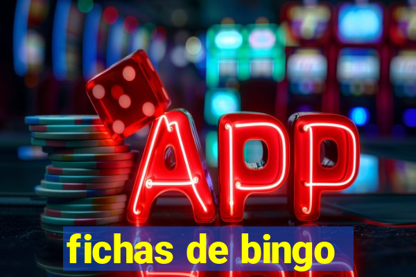 fichas de bingo