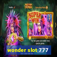 wonder slot 777