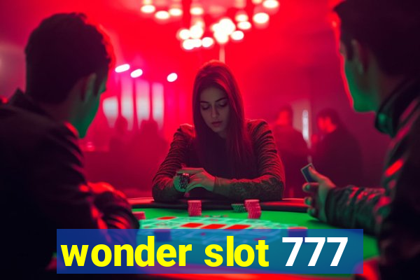 wonder slot 777