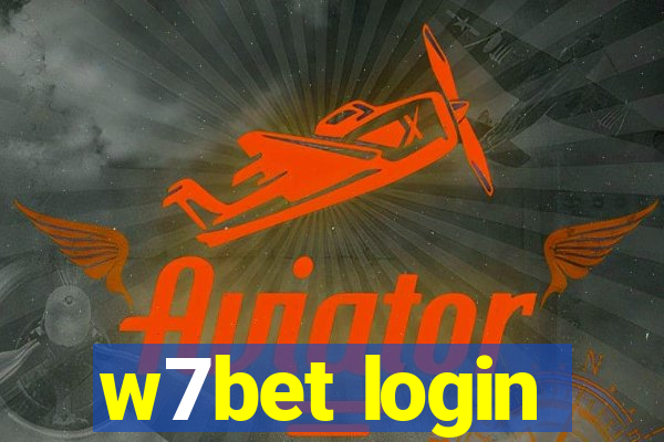 w7bet login