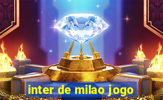 inter de milao jogo