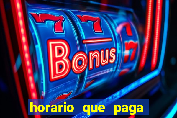 horario que paga fortune tiger