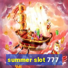 summer slot 777