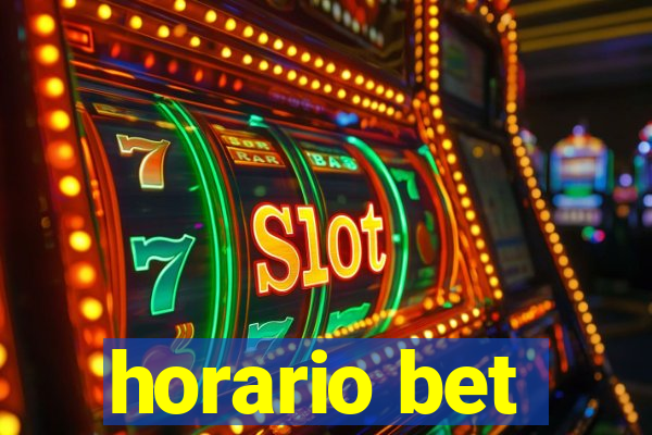 horario bet