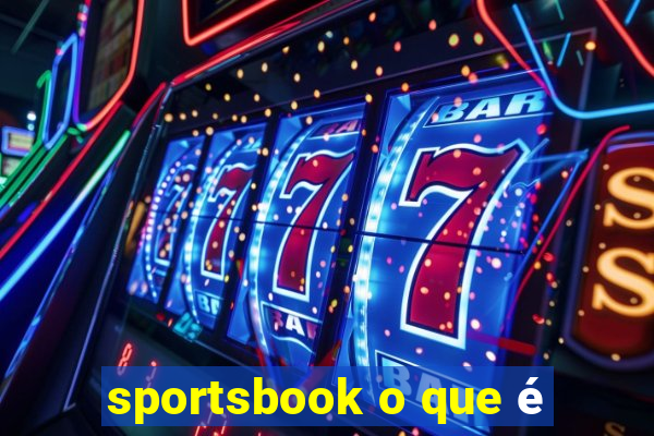 sportsbook o que é