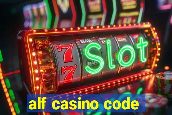 alf casino code