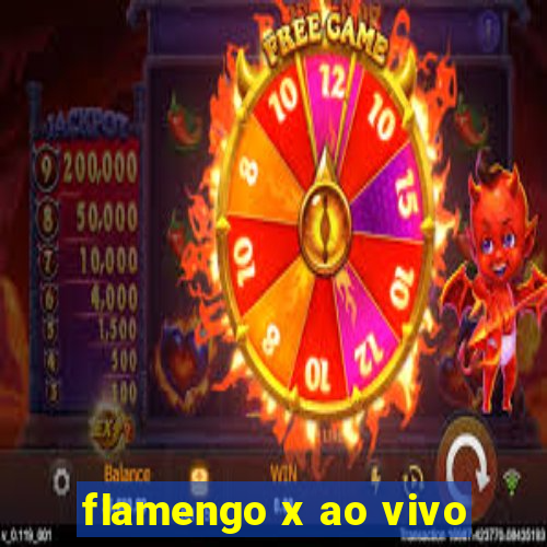 flamengo x ao vivo