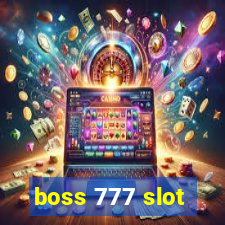 boss 777 slot