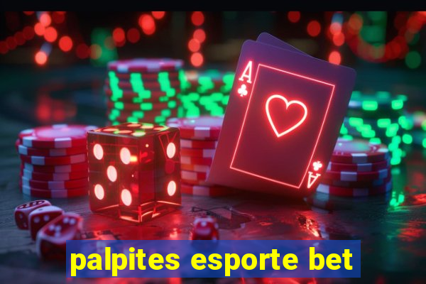 palpites esporte bet