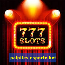 palpites esporte bet