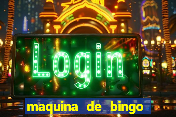 maquina de bingo show ball