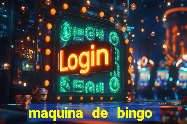 maquina de bingo show ball