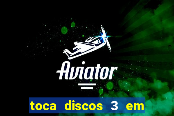 toca discos 3 em 1 antigo