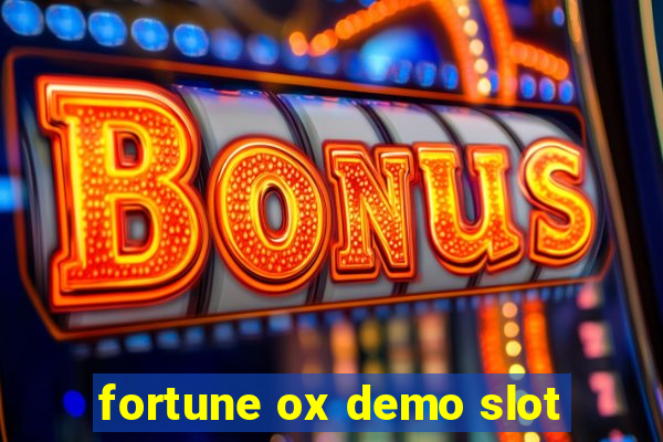 fortune ox demo slot