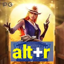 alt+r