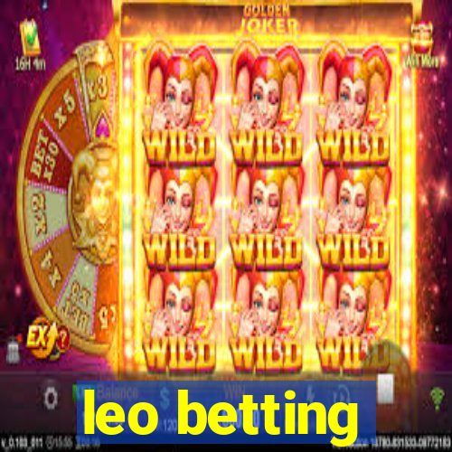 leo betting