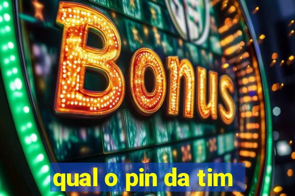 qual o pin da tim