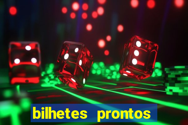 bilhetes prontos futebol hoje