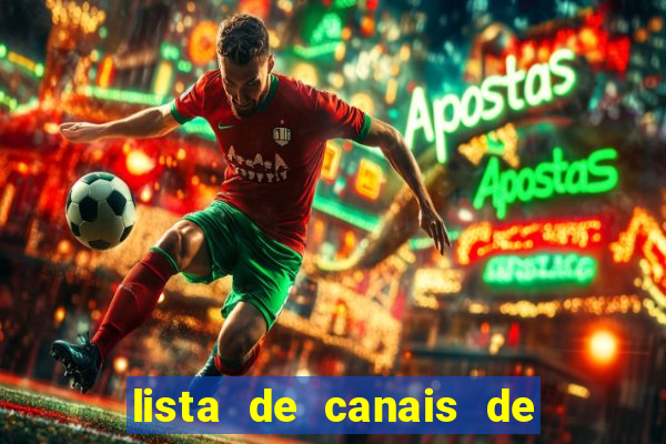 lista de canais de esporte iptv