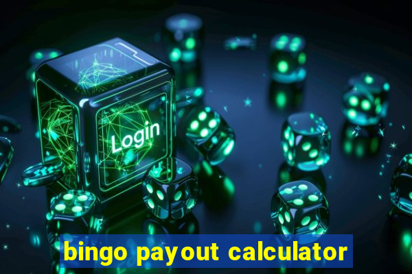 bingo payout calculator