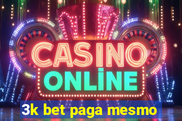 3k bet paga mesmo