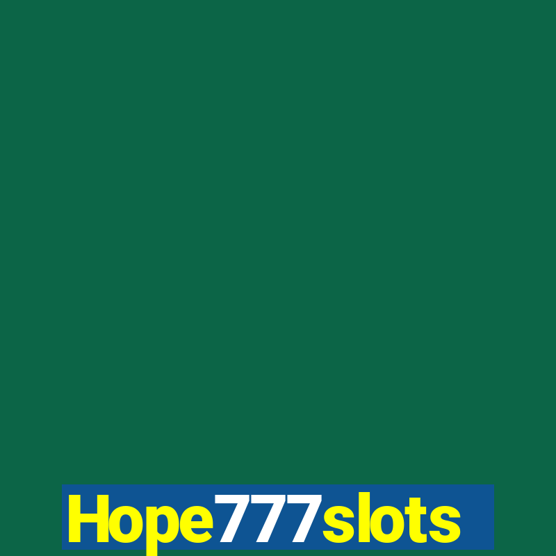 Hope777slots