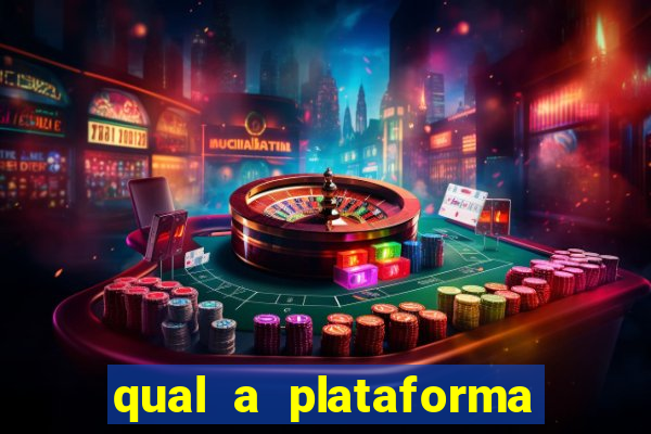 qual a plataforma que est谩 pagando hoje