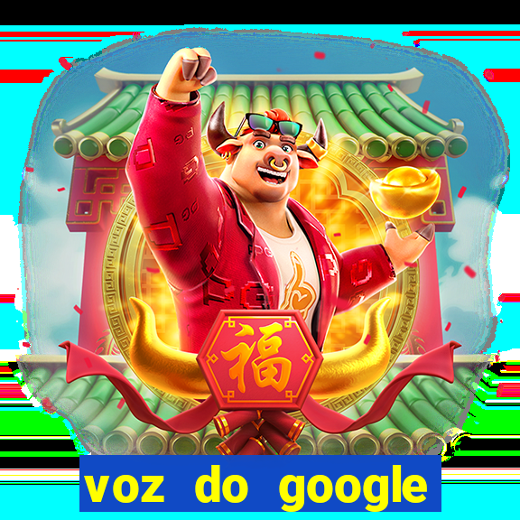 voz do google tradutor homem