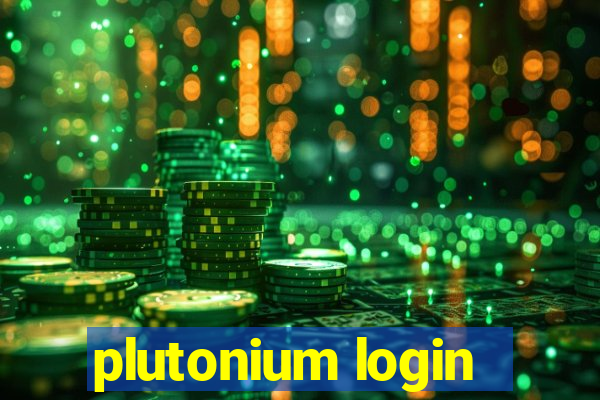 plutonium login