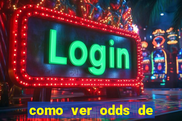 como ver odds de jogos passados