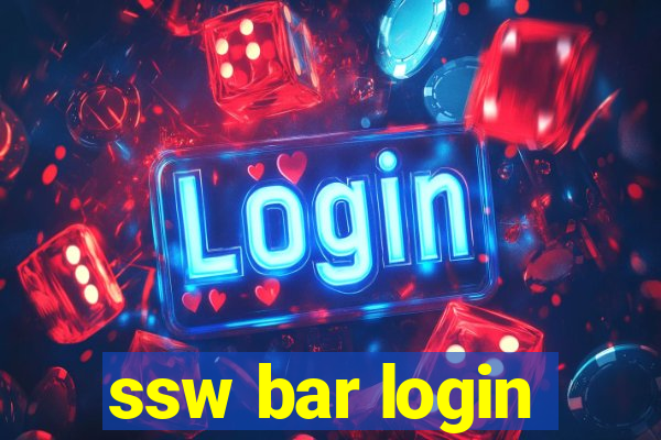 ssw bar login