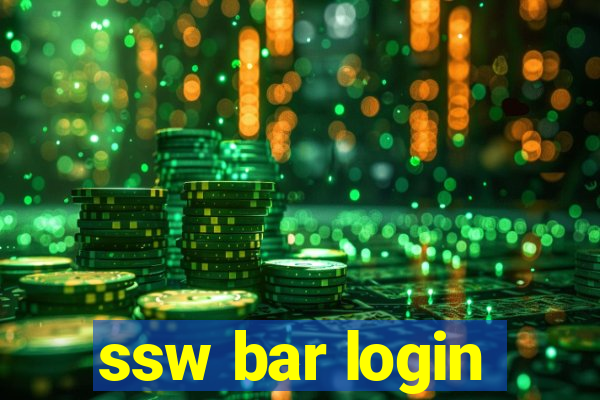 ssw bar login