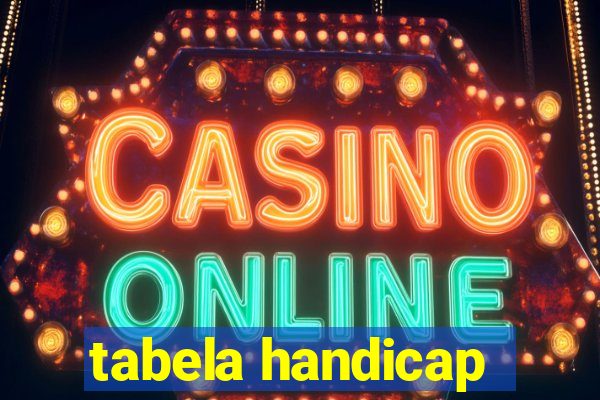 tabela handicap