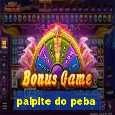 palpite do peba