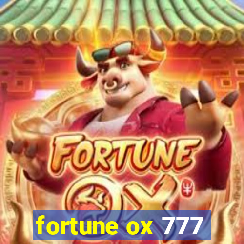 fortune ox 777