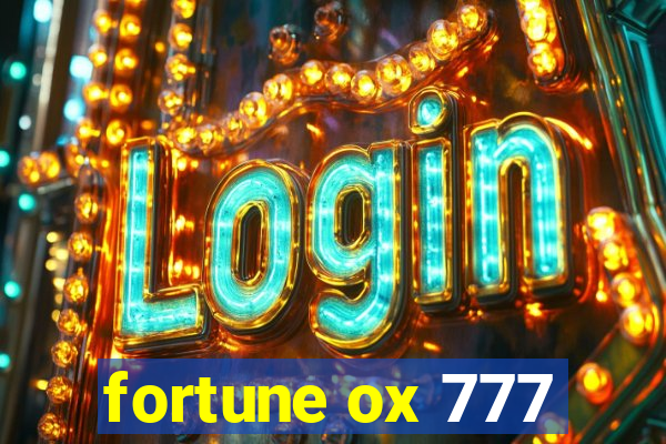 fortune ox 777