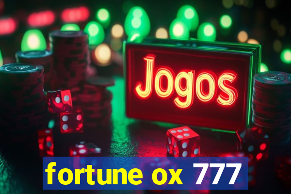 fortune ox 777