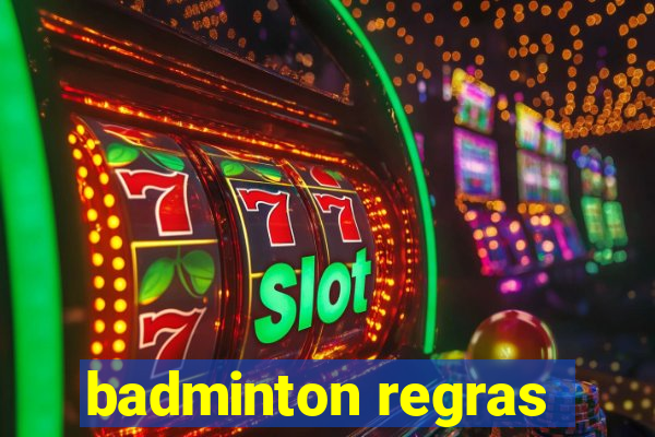 badminton regras