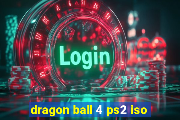 dragon ball 4 ps2 iso