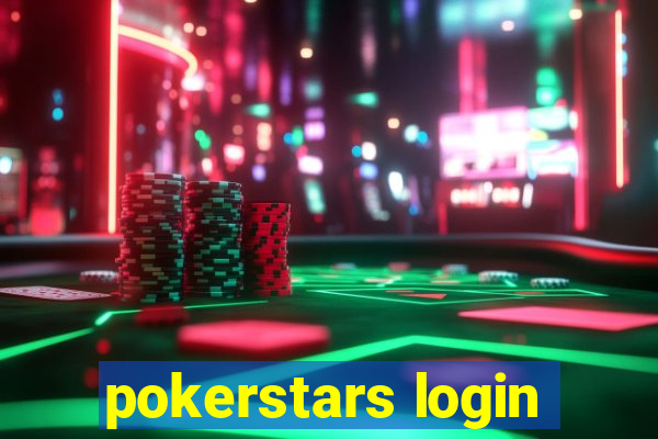 pokerstars login