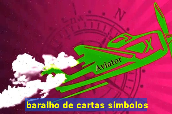 baralho de cartas simbolos