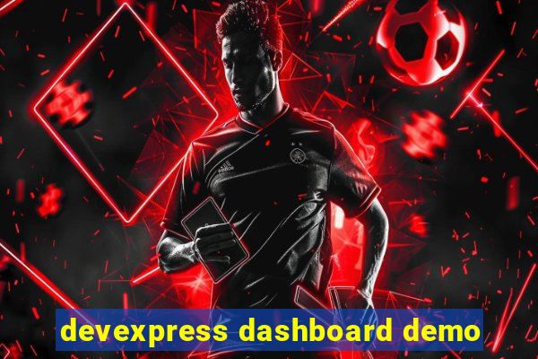 devexpress dashboard demo