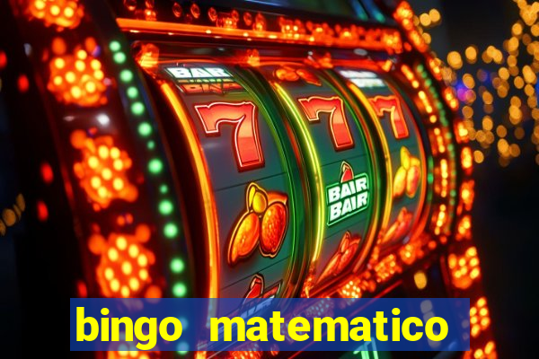 bingo matematico para ensino medio